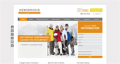 Desktop Screenshot of hemorrhoidsurgeonmd.com